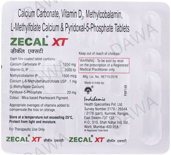 Zecal XT Tablet